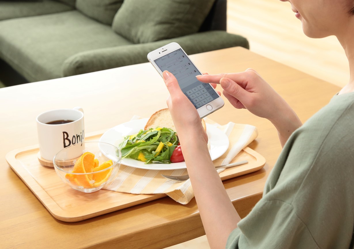 食事のレコーディング