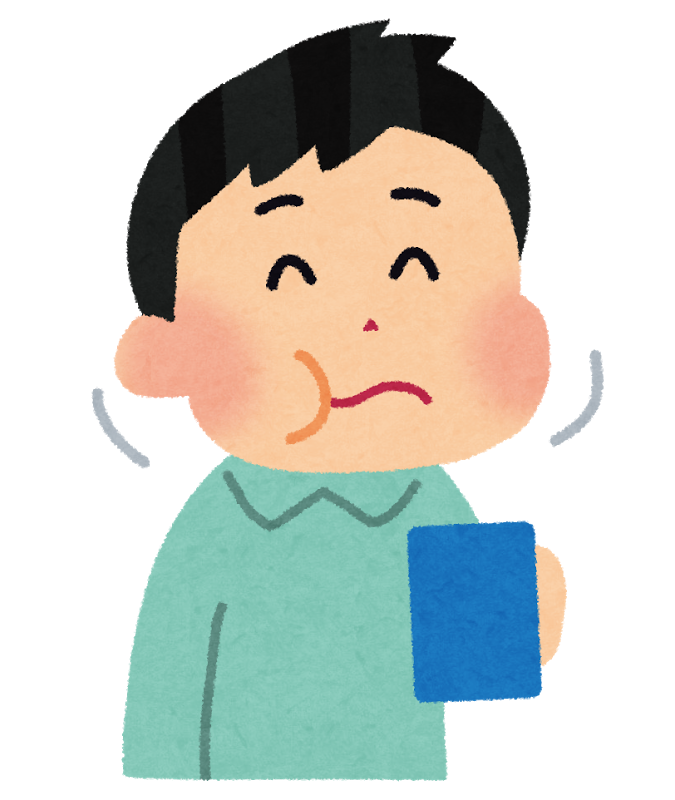 口内をゆすぐ