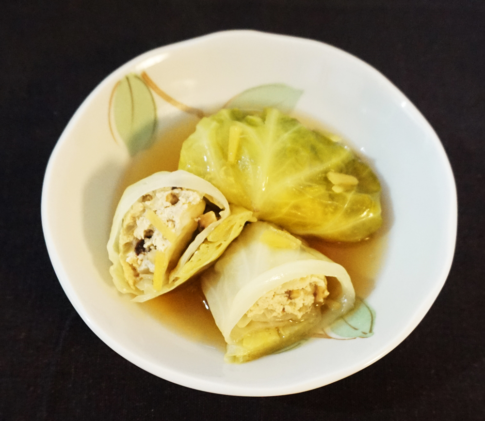 和風ロールキャベツ