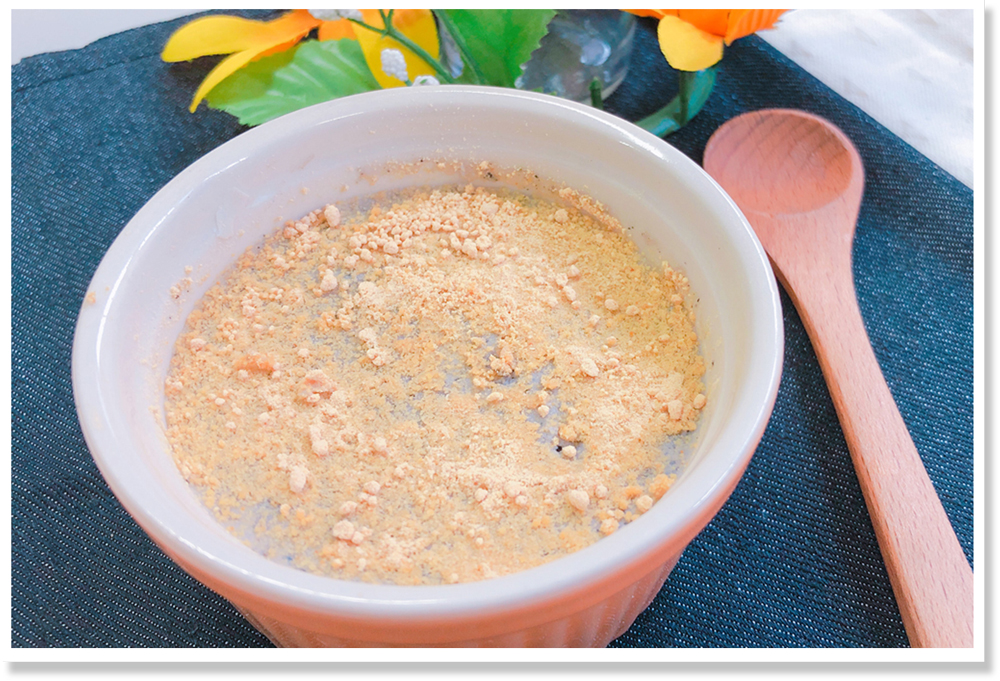 黒ゴマと豆腐のヘルシーババロア