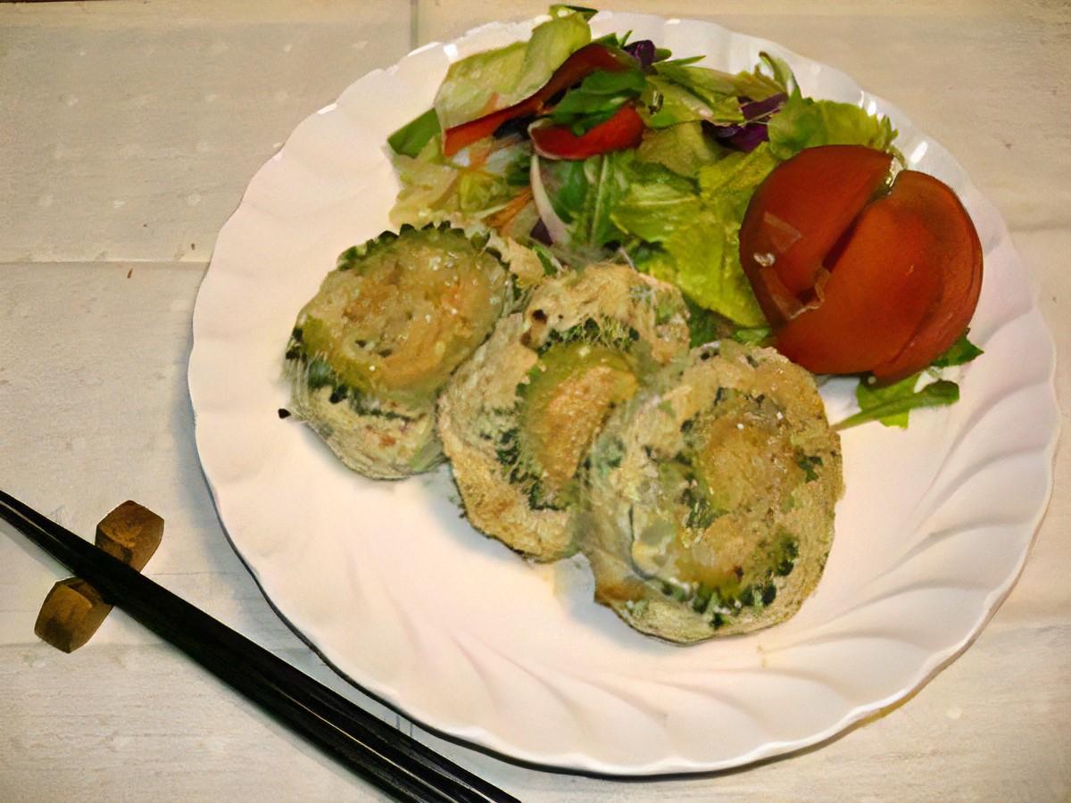 ゴーヤつみれバーグ