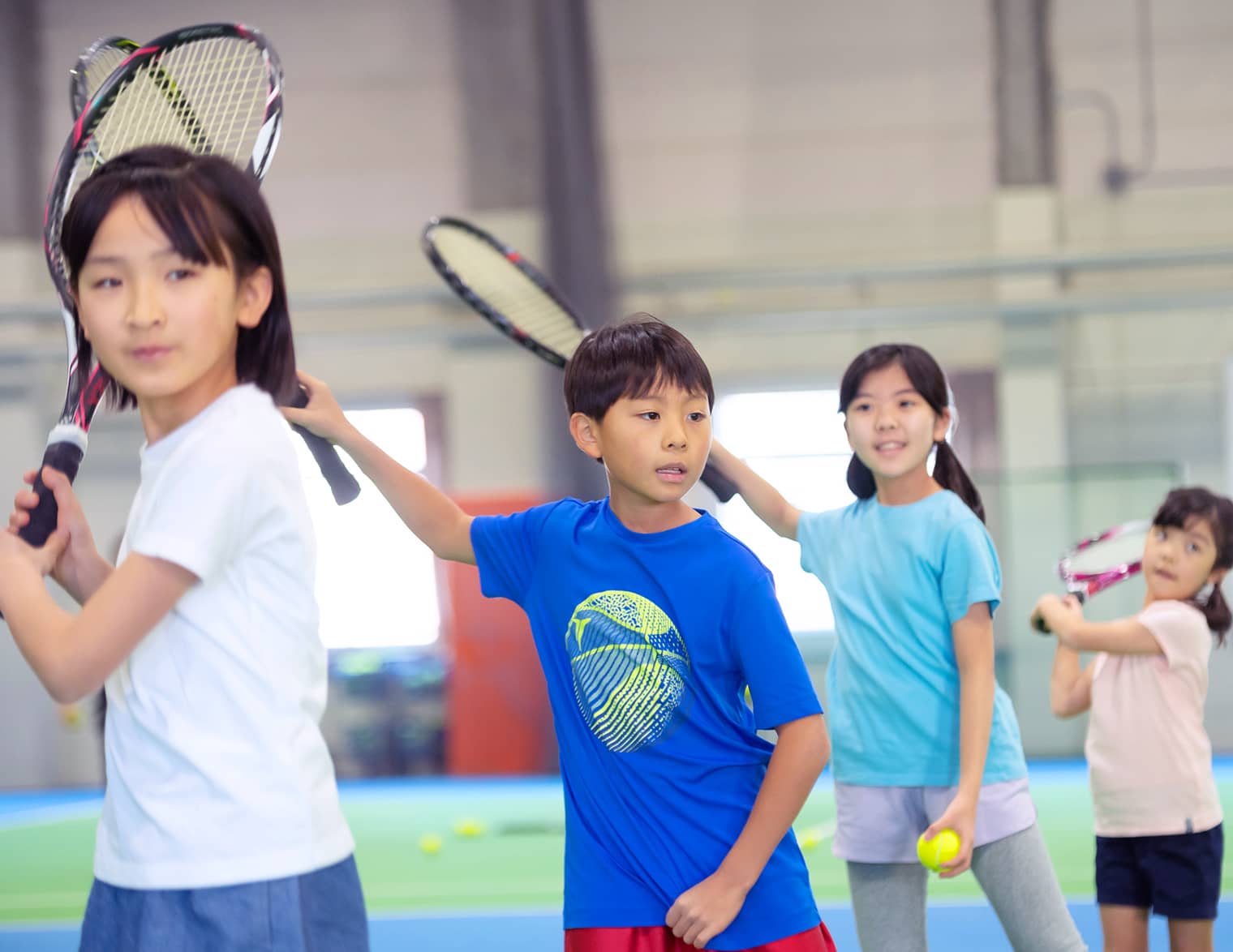 ジュニアスクール｜テニスクラブ コ・ス・パ かわち 八尾南校｜大阪府
